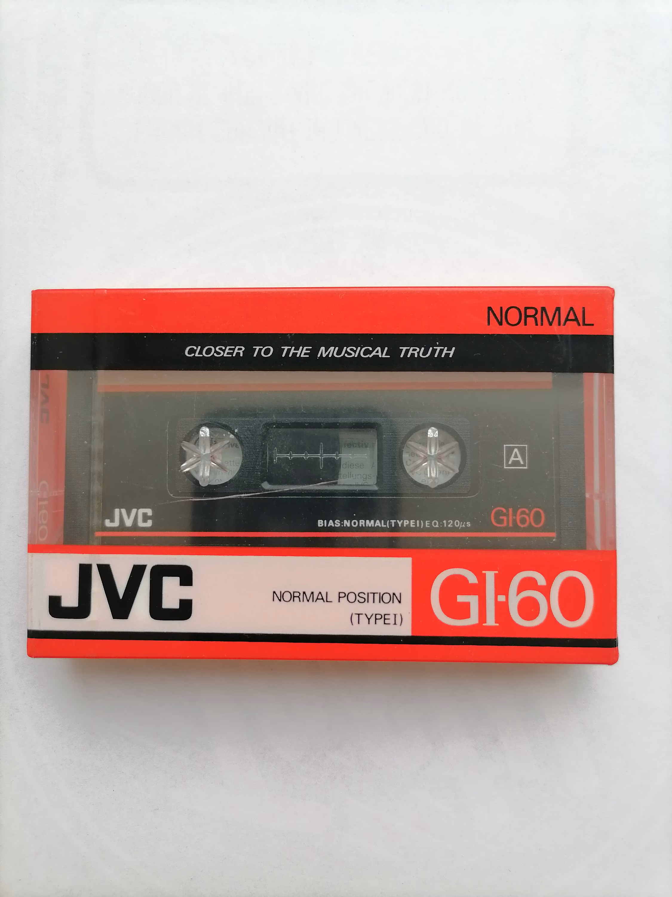 JVC GI-60 BOŞ SES KASETİ