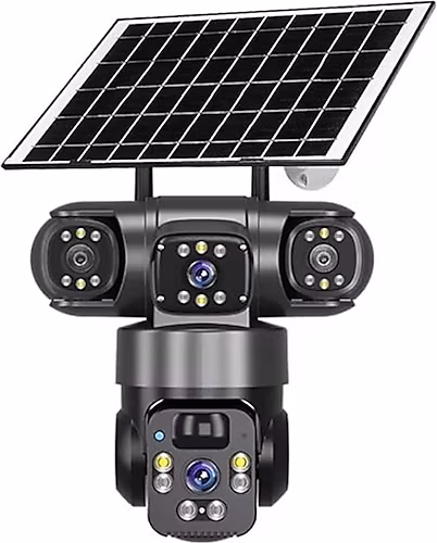 SOLAR POWEREDLOW SECURITY CAMERA - Sound