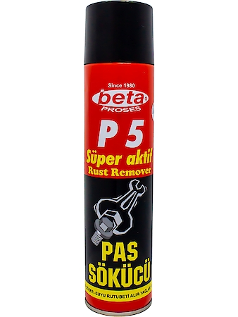 P5 PAS SÖKÜCÜ SÜPER AKTIF SPREY - RUST REMOVER