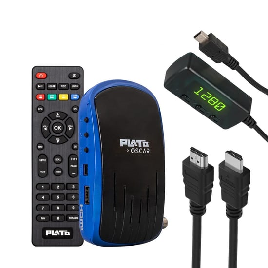 Plato Oscar Dual USB HD Receiver - Satellite Receiver
