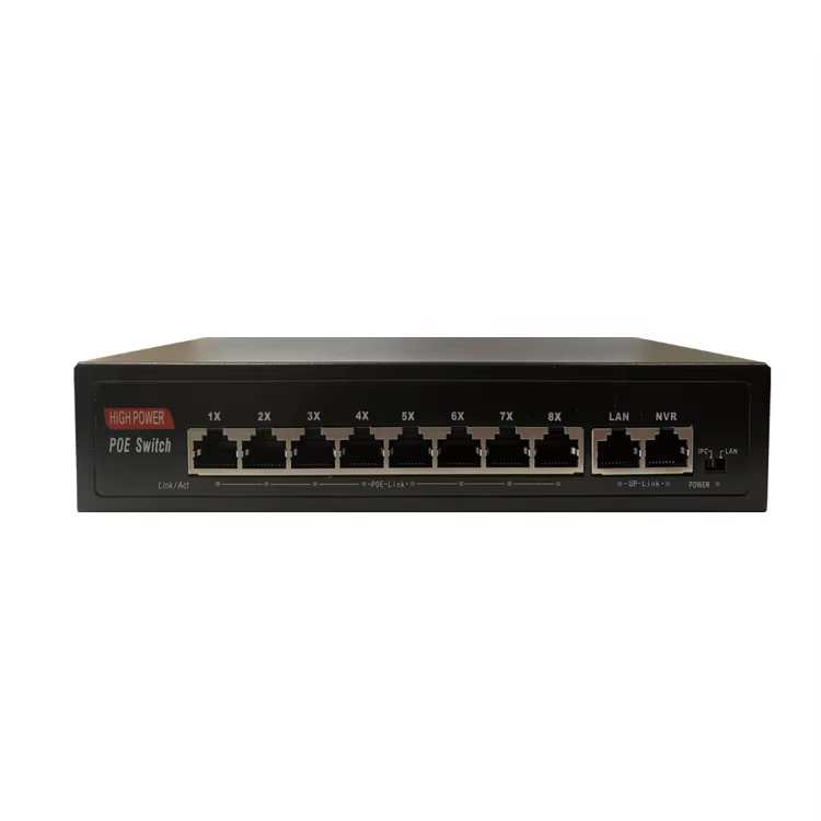 8+2 100 MBPS POE SWITCH 52V 150W